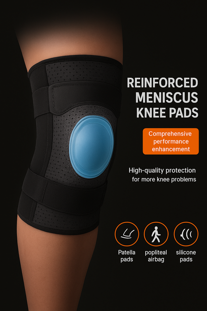 Adjustable Knee Brace with Side Stabilizers for Men and Women - Breathable Support for Meniscus Tears, Knee Pain, ACL/MCL Injuries, and Arthritis Rehabilitation