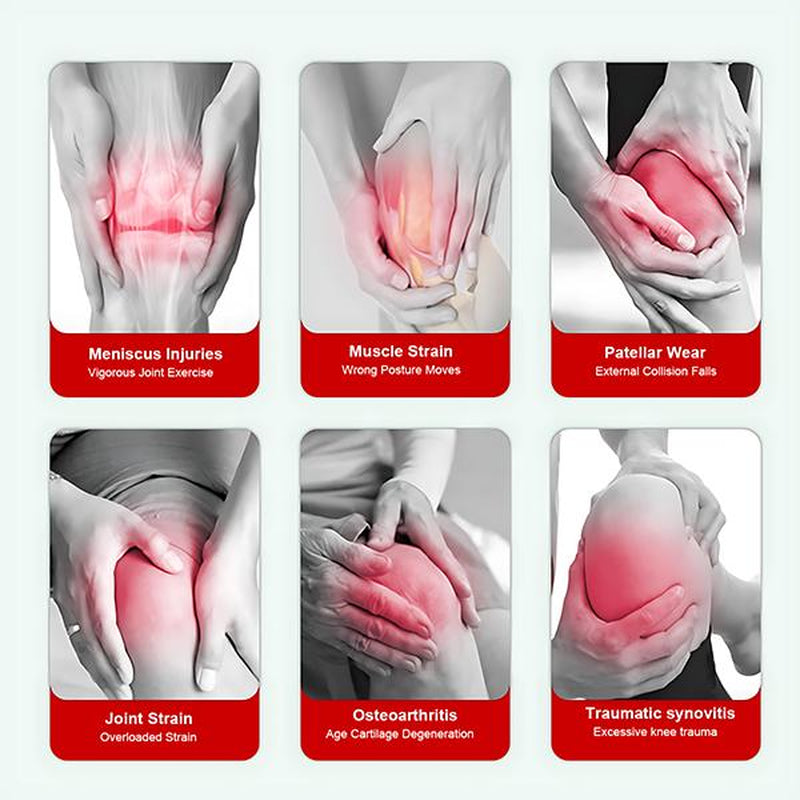 Knee Brace with Side Stabilizers for Men and Women,Breathable Adjustable Knee Brace with Leg Support, Suitable for Meniscus Tears, Knee Pain, ACL/MCL Injuries, and Arthritis Rehabilitation. Healthcare Tool